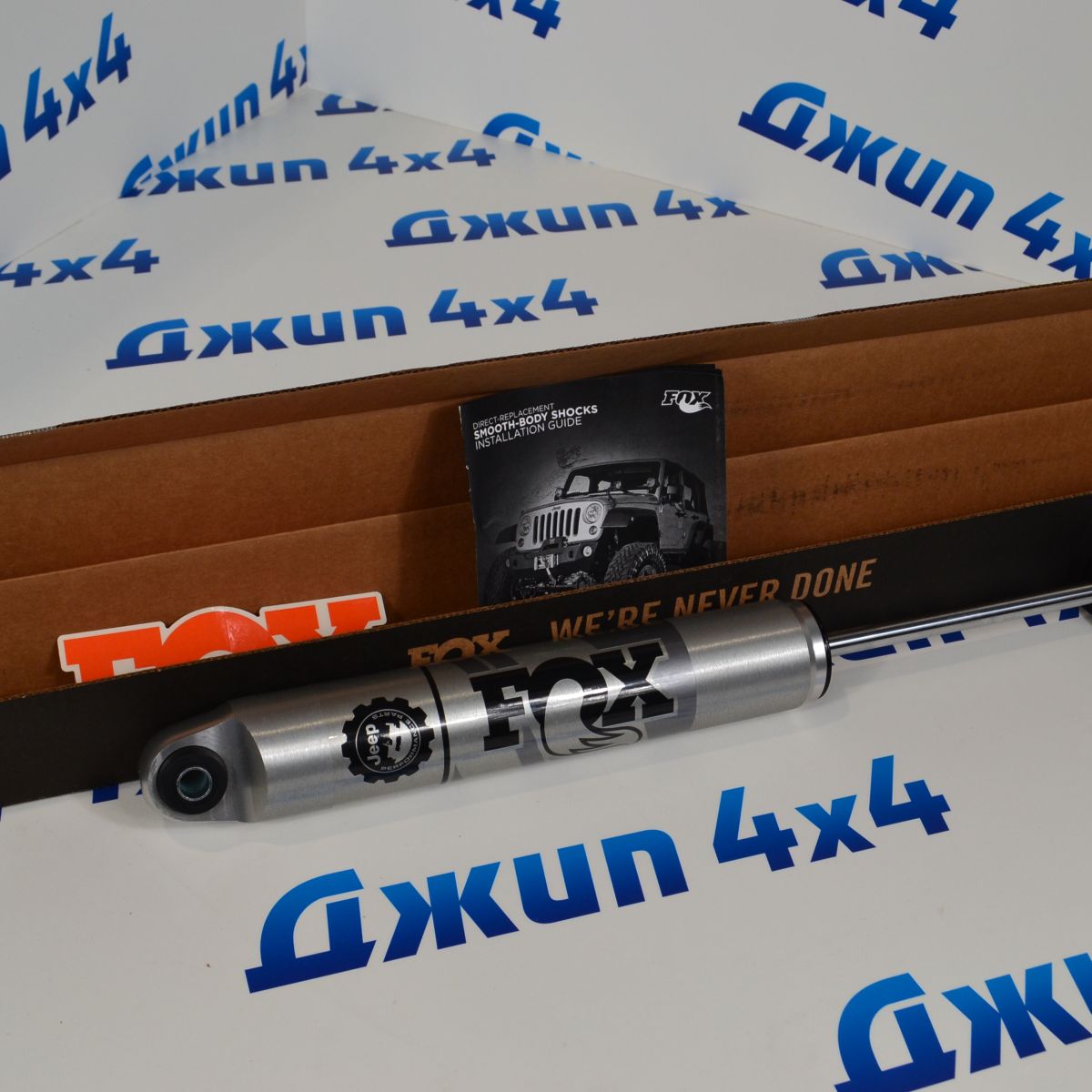 Демпфер рулевой FOX Jeep Wrangler JL 2018-2025 Jeep Gladiator JT 2020-2025