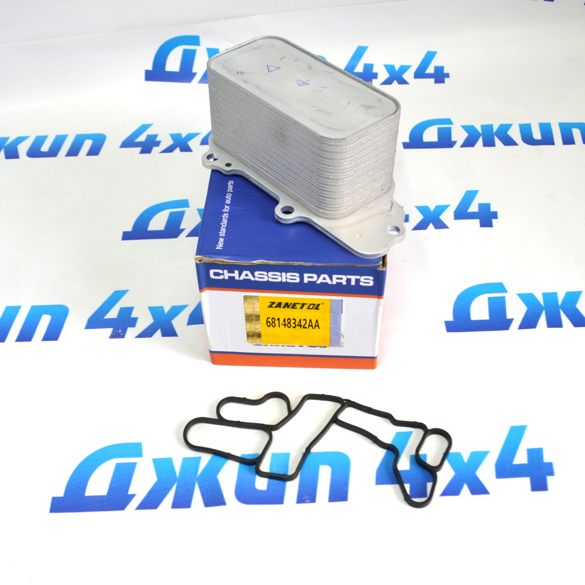 Радиатор масляный-теплообменник Jeep Grand Cherokee WK2 3.0 CRD 68148342AA