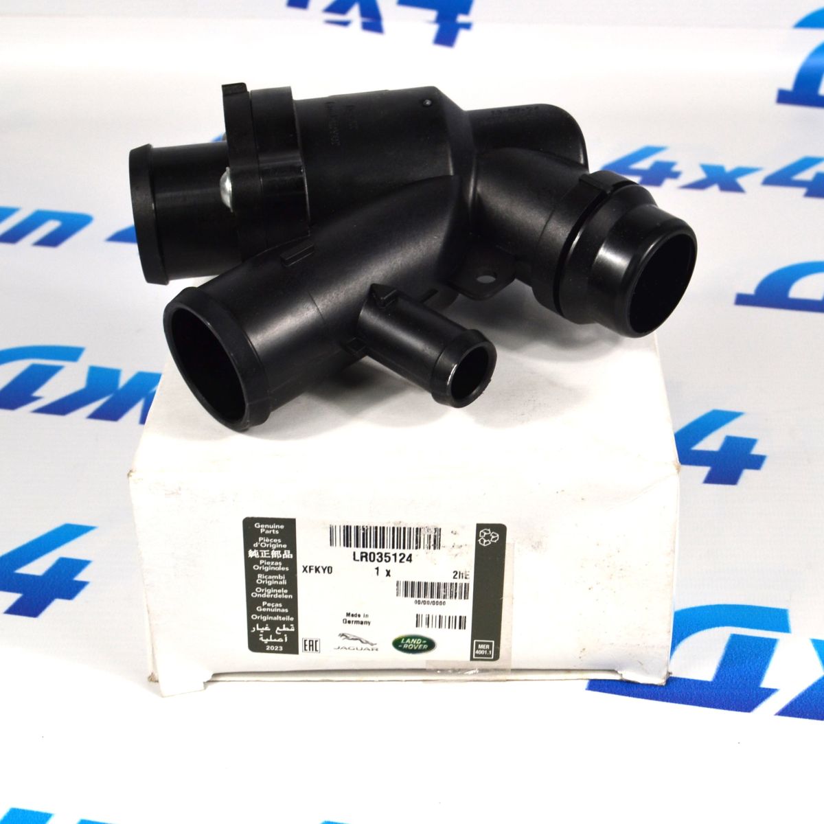 Термостат Jaguar XE X760/Range Rover L405/Range Rover Sport L494 V5.0SC (с корпусом) LR035124