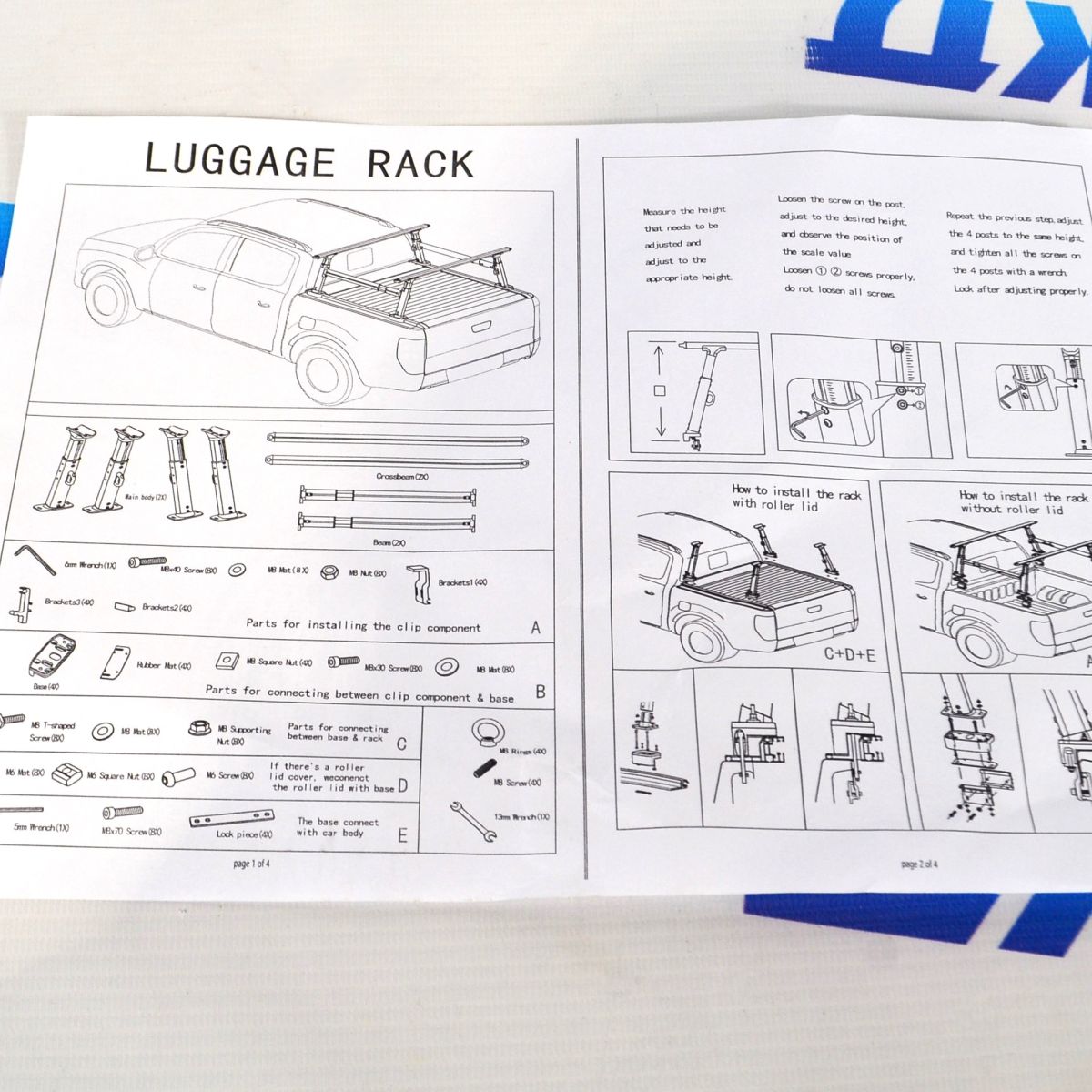 Багажная система для кузова пикапа Ram 82215959AA