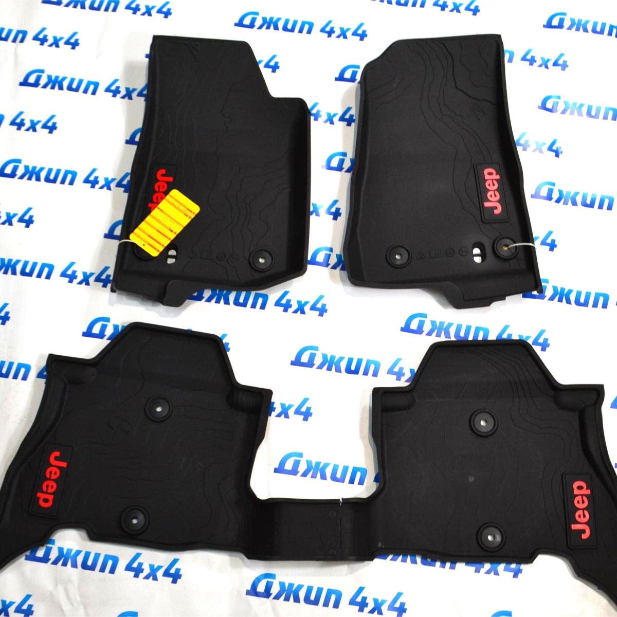 Ковры в салон Jeep Wrangler JL 4XE (комплект) 82216624AA