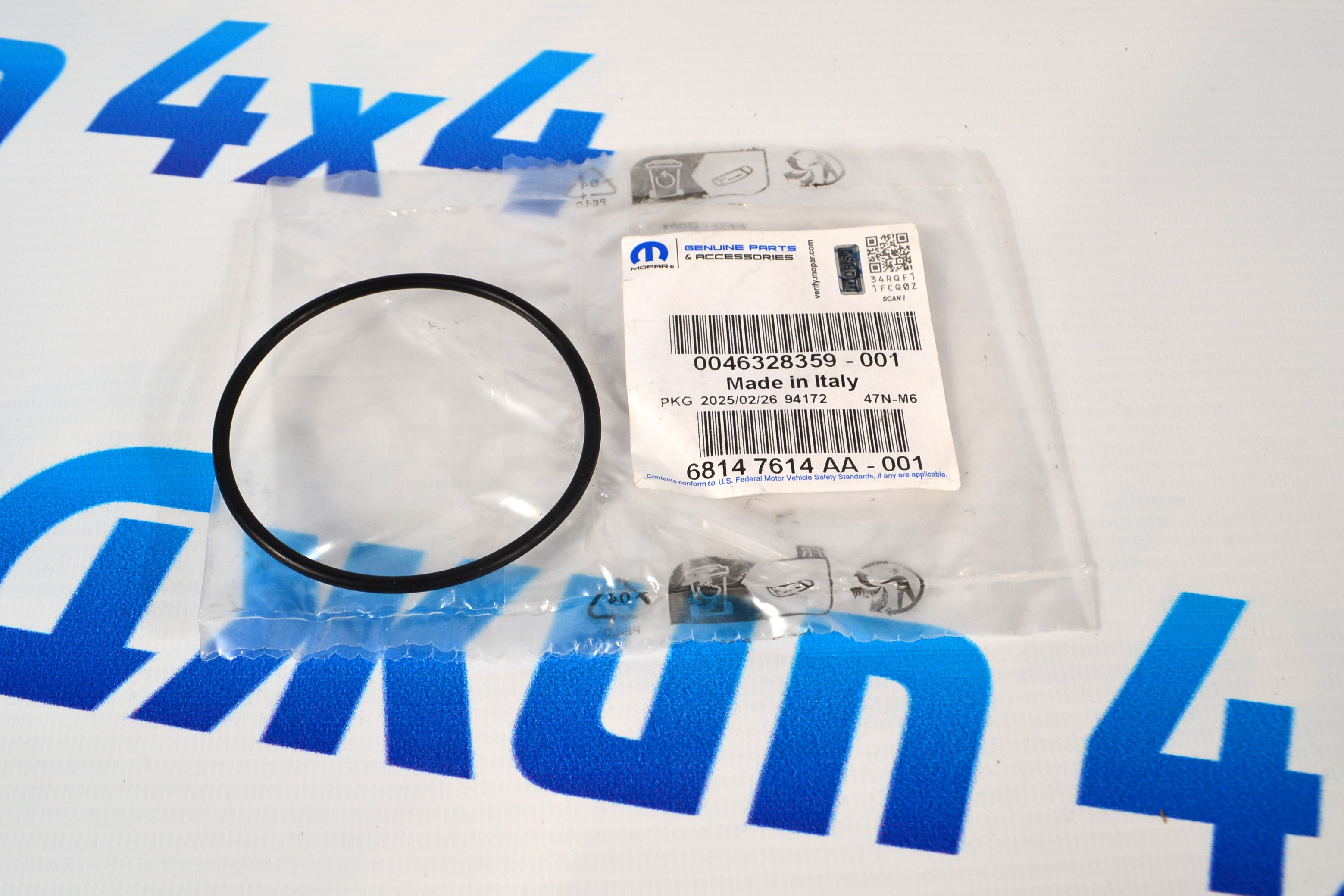 Кольцо уплотнительное между дроссельной заслонкой и патрубком Jeep Grand Cherokee V3.0CRD 68147614AA