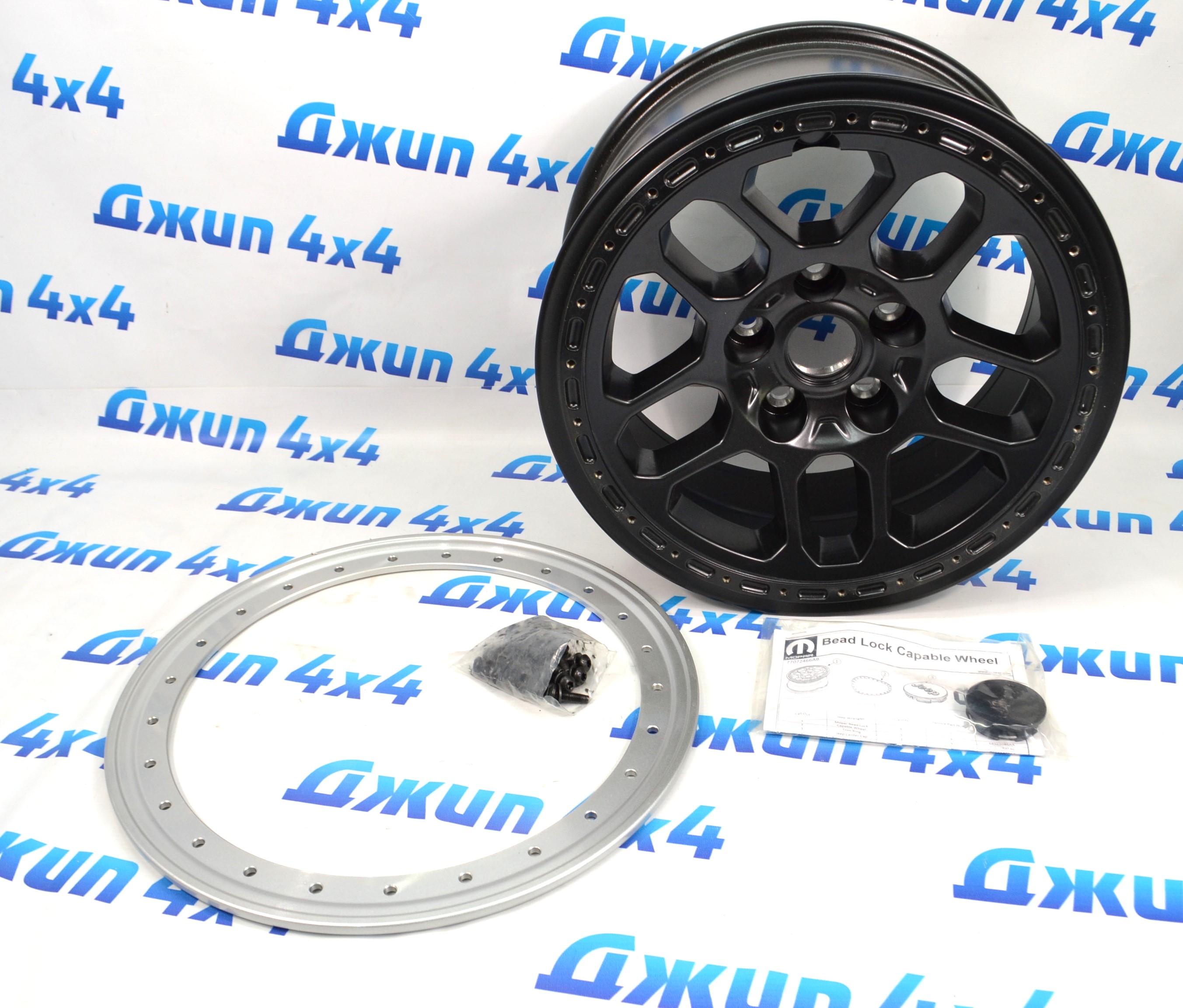 Диск колёсный R17x8/ET+12/5x127/Satin Black (комплект 5 штук) 77072466AB