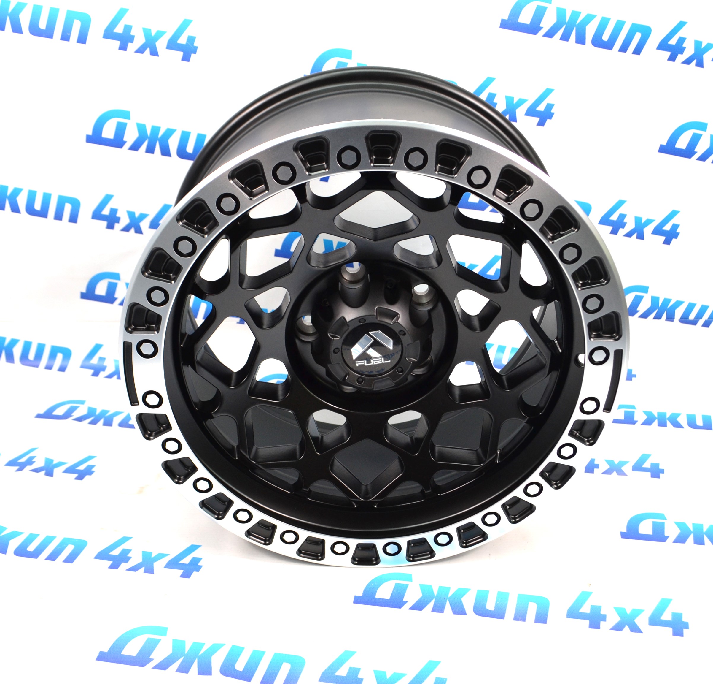 Диск колёсный R17x9/ET0/5x127/DIA71.5 Matt black machine lip(комплект 5 штук) TXT018