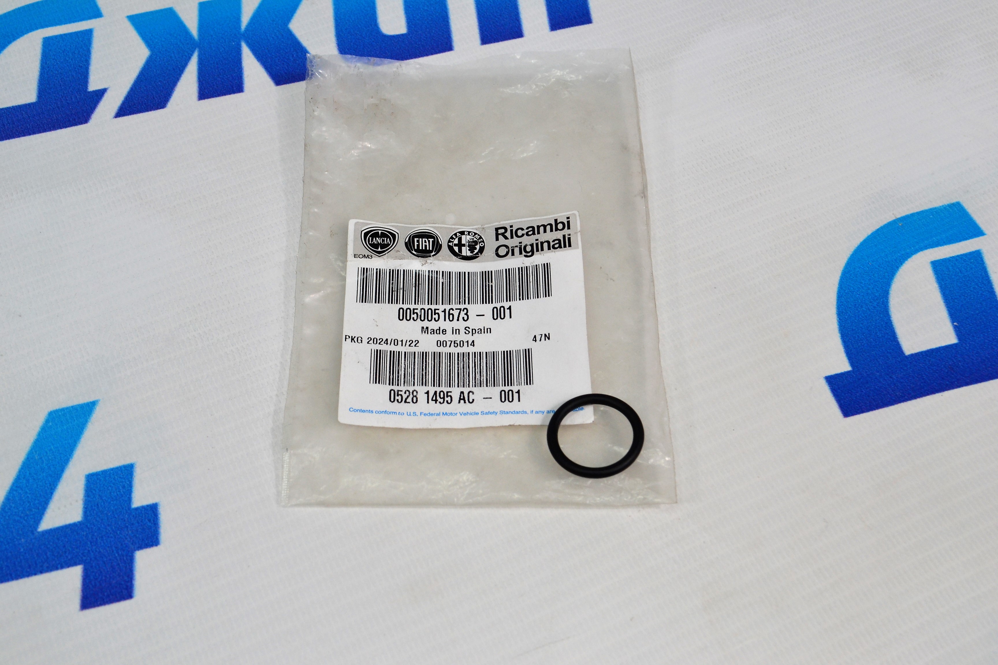 Кольцо уплотнительное кулера EGR Jeep Wrangler JL V2.0T 05281495AC