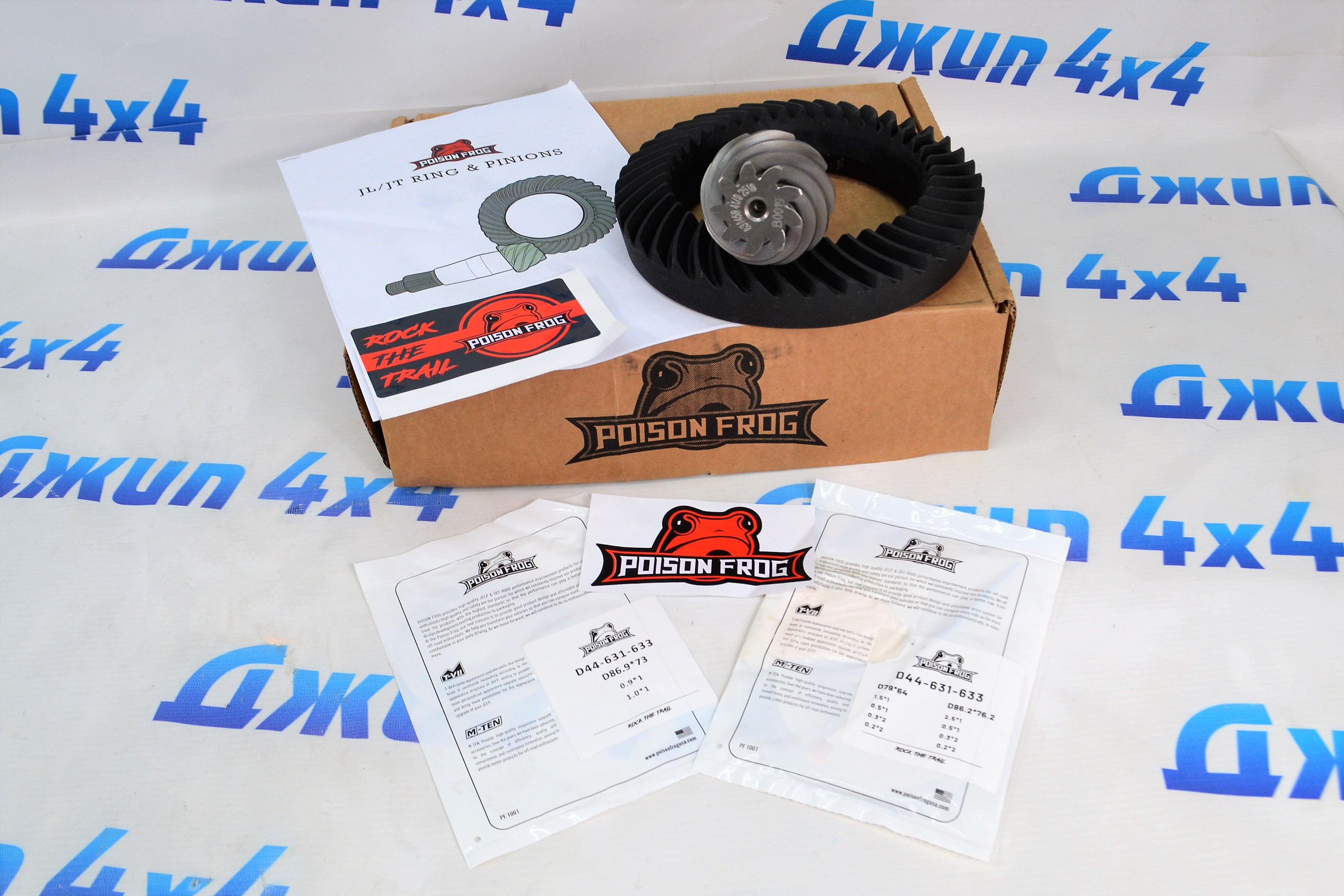 Главная пара переднего моста Jeep Wrangler JL/Jeep Gladiator JT  Dana 44 (M210)/Ratio 4.56 631456