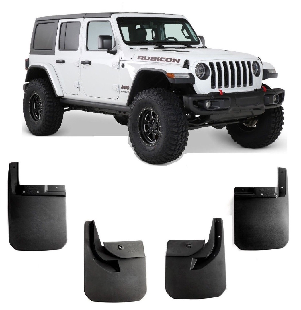 Комплект брызговиков Jeep Wrangler JL