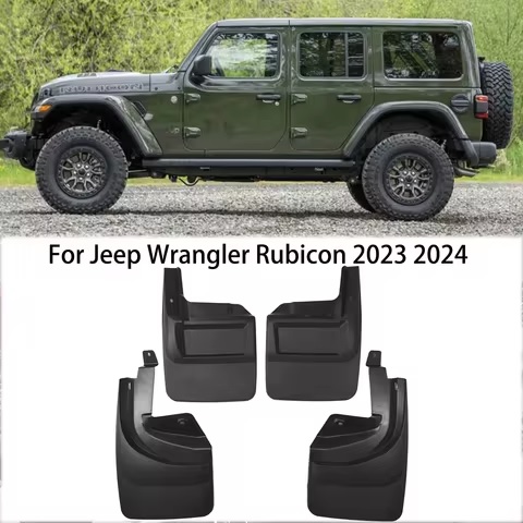 Комплект брызговиков Jeep Wrangler Rubicon 2023-