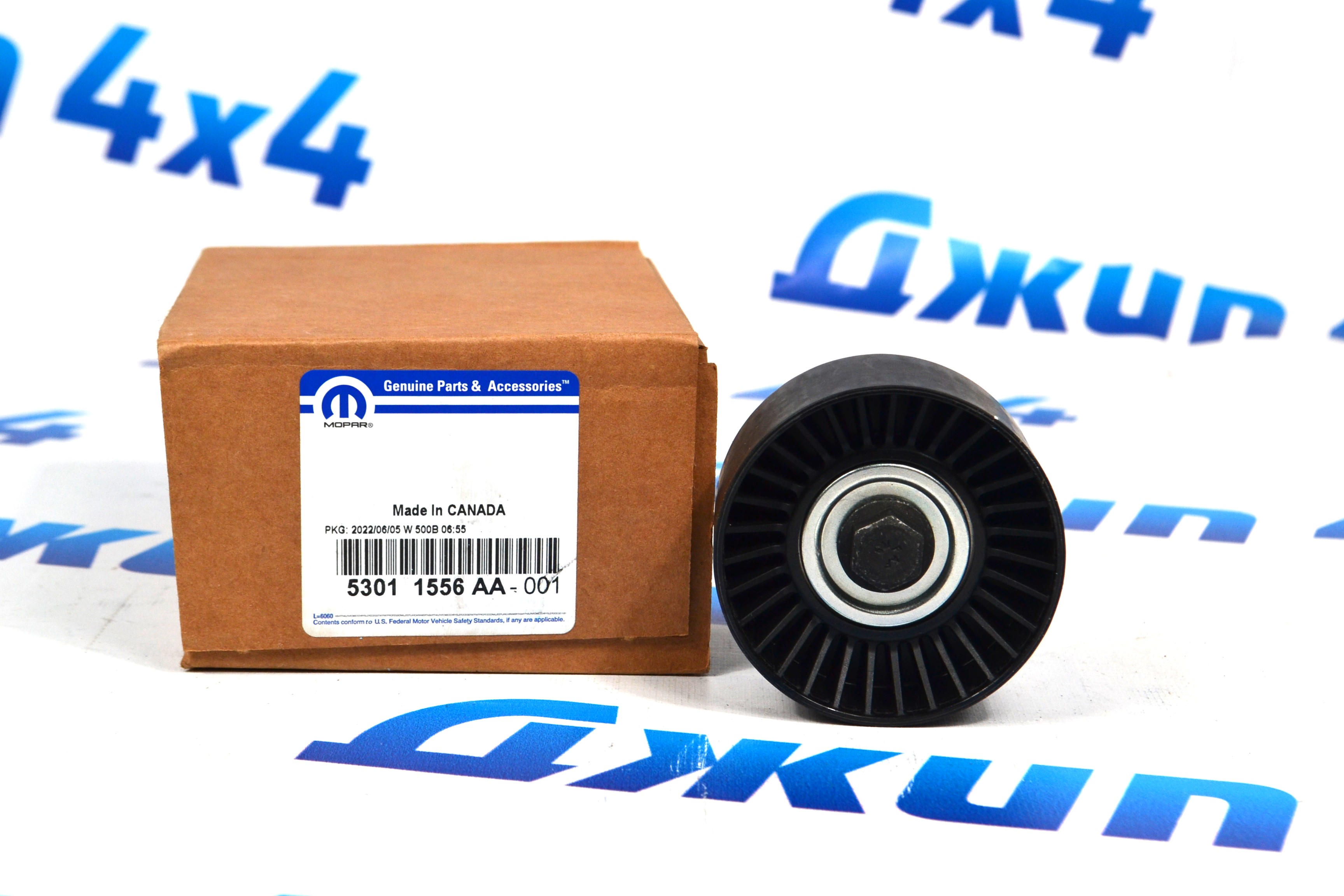 Ролик обводной Jeep Grand Cherokee WK2 SRT8 V6.2 Hemi (пластиковый) 53011556AA
