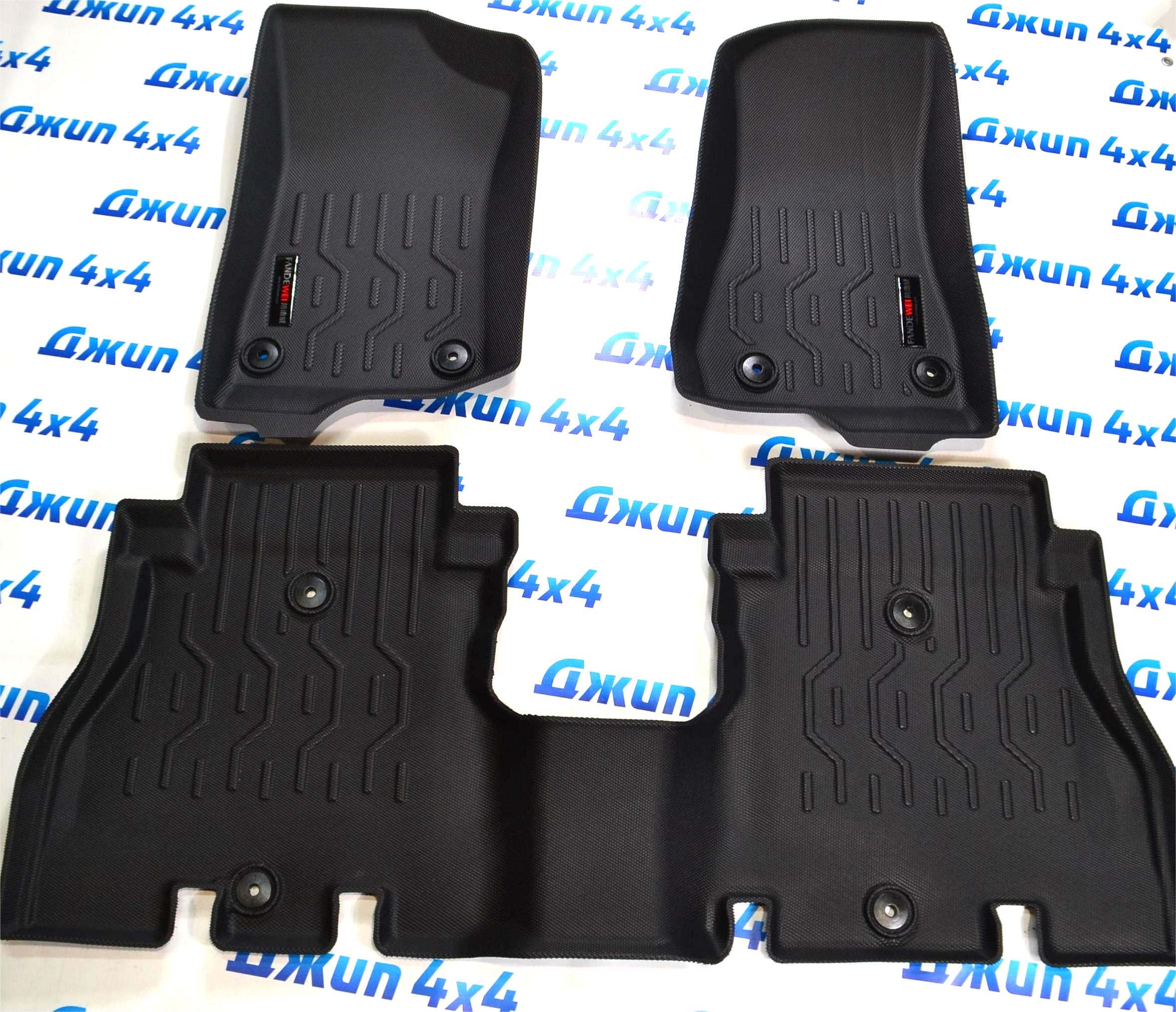 Ковры в салон Jeep Wrangler JL/Jeep Gladiator JT (комплект) 7LT60TX7AA