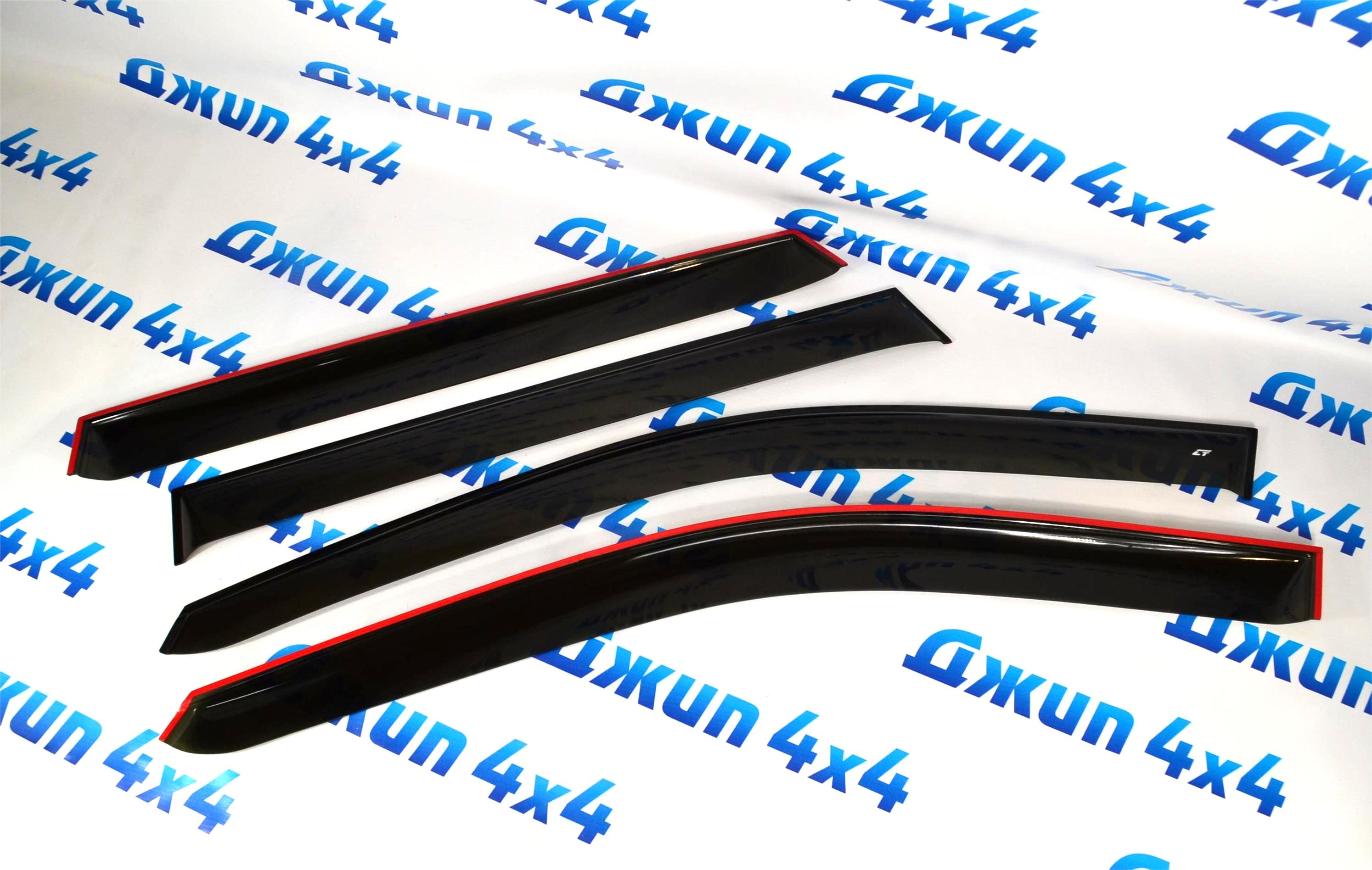 Дефлекторы окон Jeep Grand Cherokee WK2 (комплект) 82213118