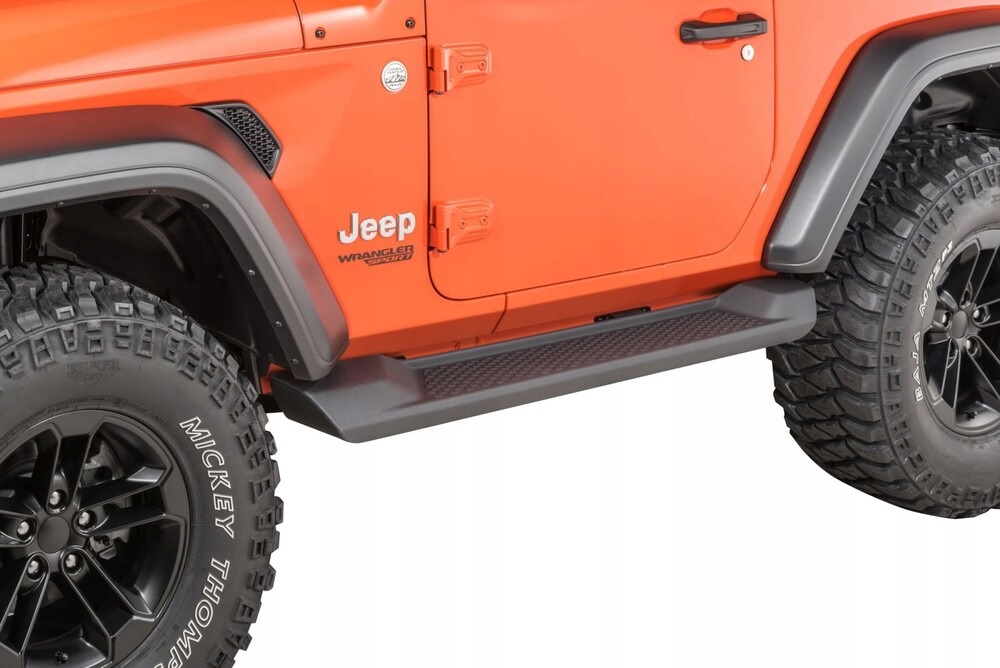 Порог подножка Jeep Wrangler JL 3 door пластиковый