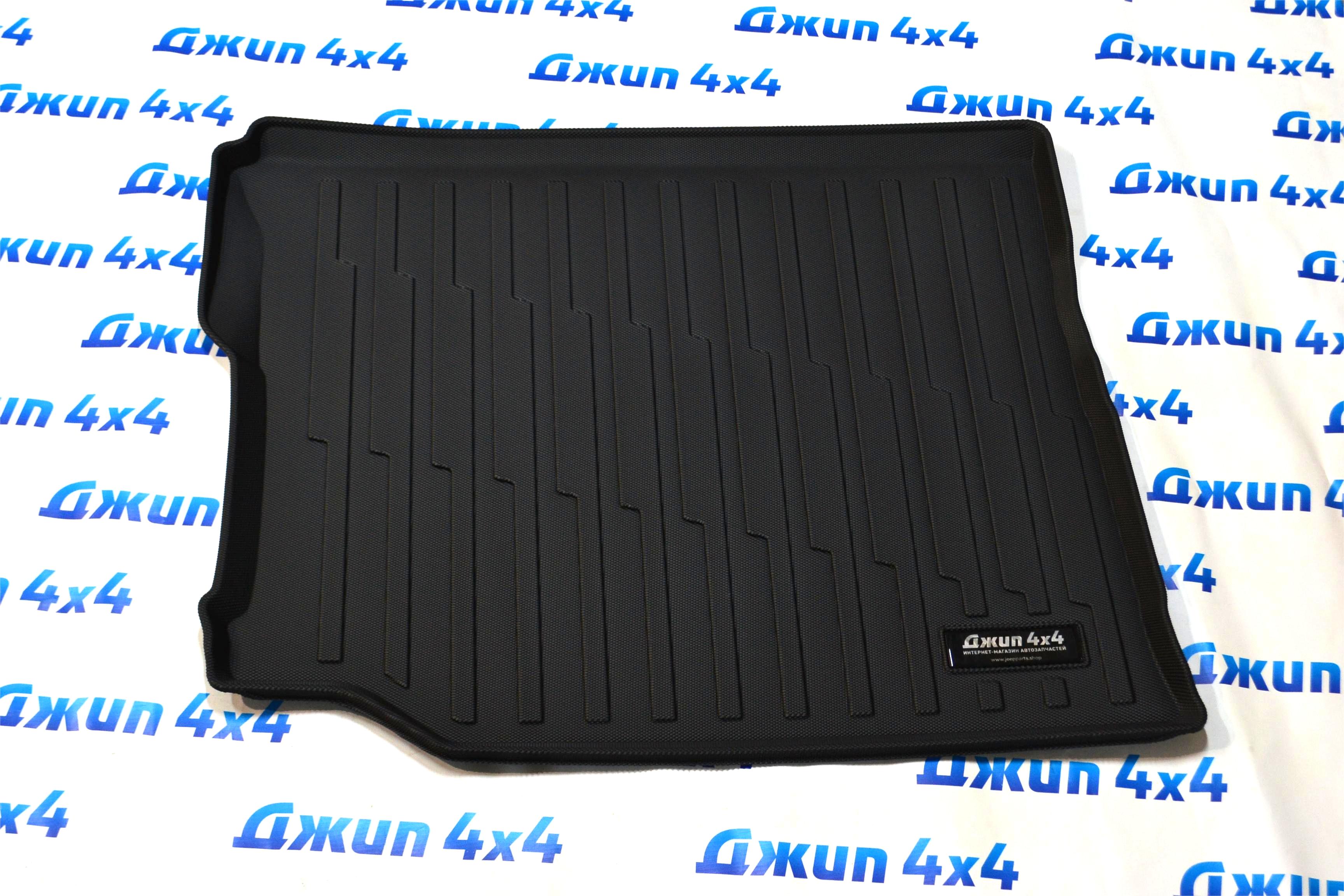 Ковер в багажник Jeep Wrangler JL 5 дверей (с сабвуфером) 82216626AB