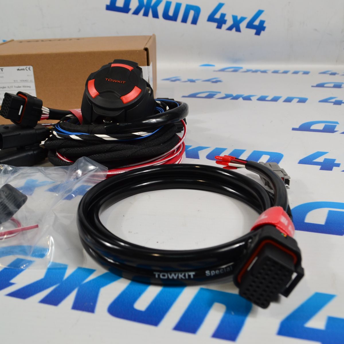 Проводка фаркопа для Jeep Wrangler JL (с блоком) TK90402
