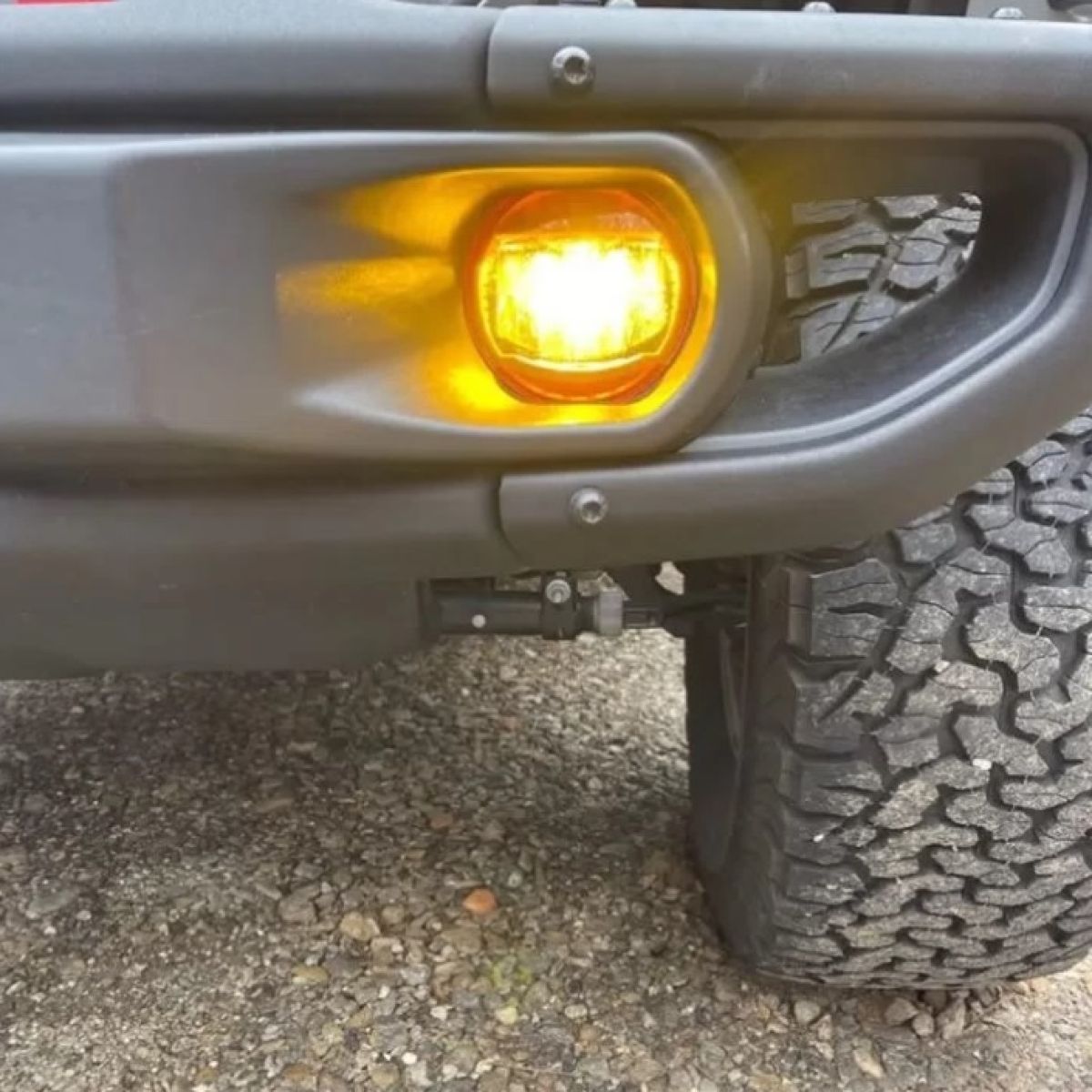 Фара противотуманная Jeep Wrangler JL/Jeep Gladiator JT (желтая/комплект) JEEP_JL_FOG_LAMP