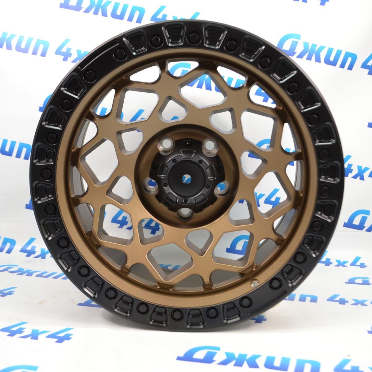 Диск колёсный Jeep Bronze+Matt black lip R17x9/ET0/5x127/DIA71.5 (комплект 5 штук) TXT018