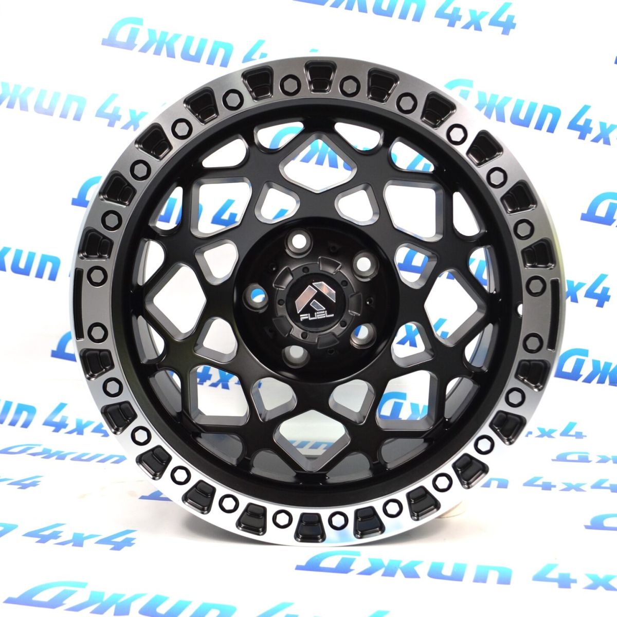 Диск колёсный Jeep Matt black machine lip 9J R17 ET0 5*127 DIA71.5  (комплект 5 штук) TXT018