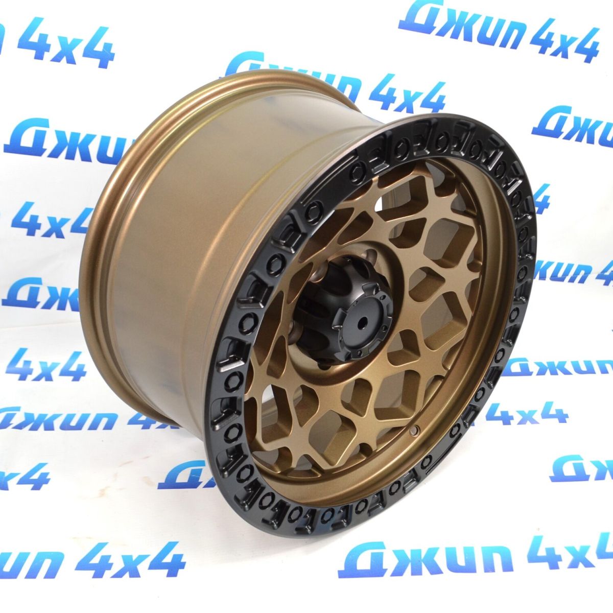 Диск колёсный Jeep Bronze+Matt black lip R17x9/ET0/5x127/DIA71.5 (комплект 5 штук) TXT018