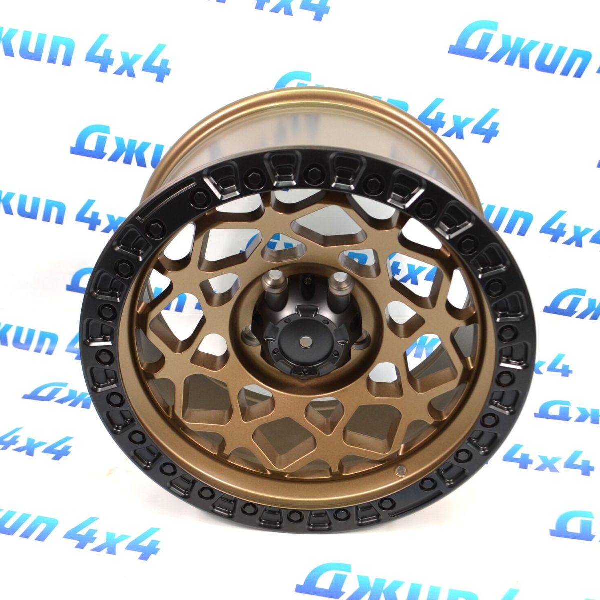 Диск колёсный Jeep Bronze+Matt black lip R17x9/ET0/5x127/DIA71.5 (комплект 5 штук) TXT018