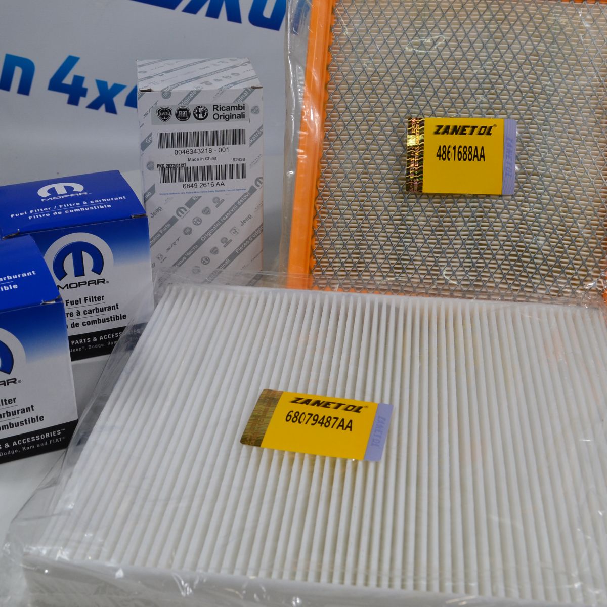 Комплект фильтров для ТО Jeep Grand Cherokee WK2 V3.0TD (вариант B) KIT_WK2_V3.0CRD_B