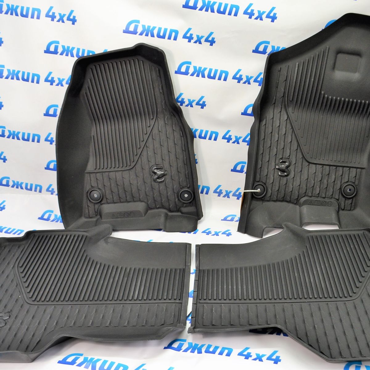 Ковры в салон Dodge Ram 1500 DT Quad Cab 2020-2024 (комплект) 82215323AD