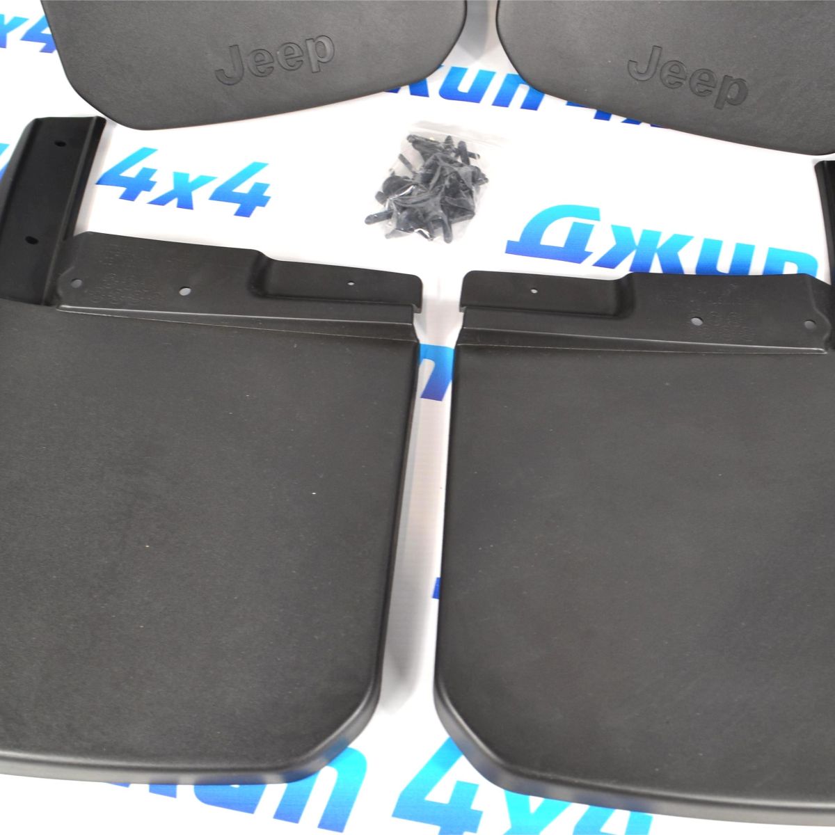 Брызговики Jeep Wrangler JL с логотипом (комплект) 82215332AB