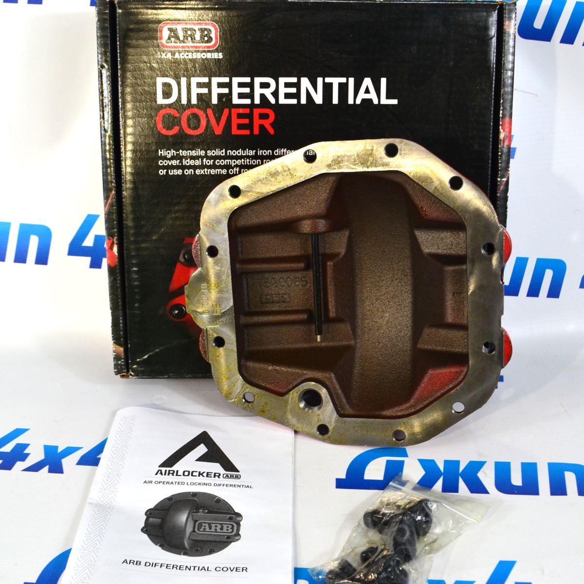 Крышка заднего дифференциала Jeep Wrangler Sahara/Sport JL (ARB/усиленная) 68393788AA