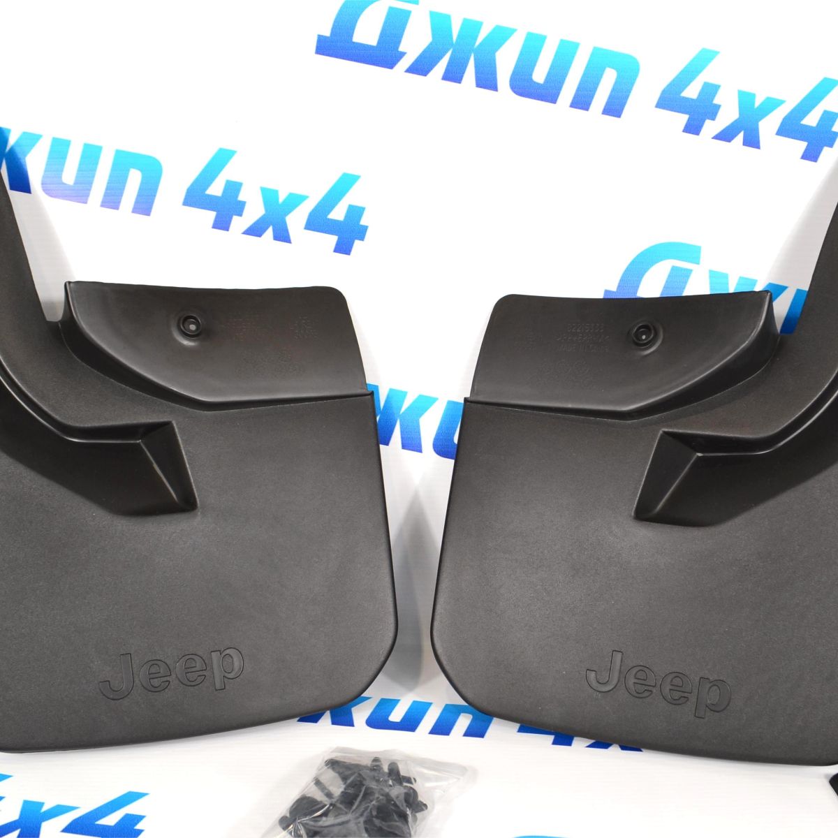 Брызговики Jeep Wrangler JL с логотипом (комплект) 82215332AB