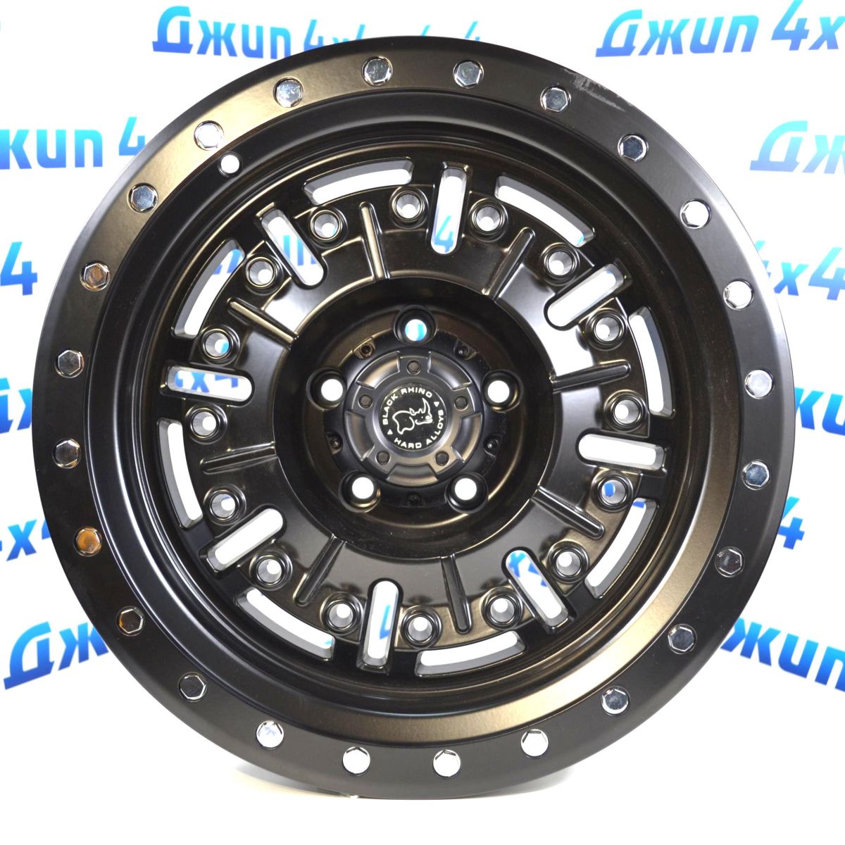 Диск колёсный Jeep 9J R17 ET-10 5*127 DIA71.5 /MB+Silver Rivets F0661