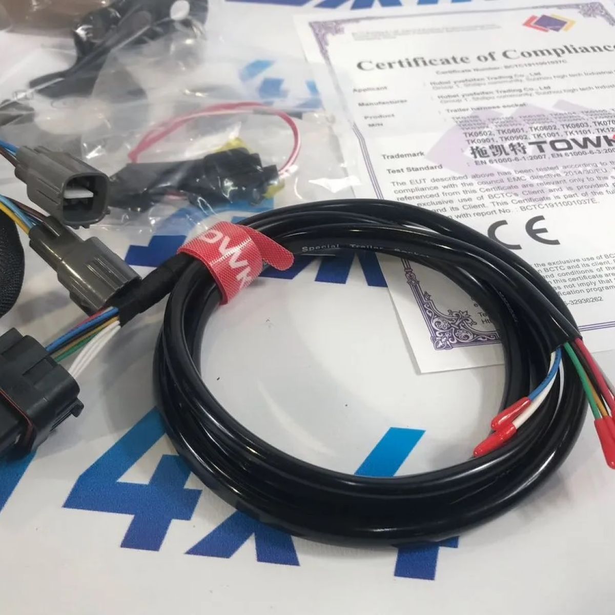 Проводка фаркопа для Lexus LX500/LX600/LX700 2021- TK91103