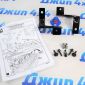 Комплект кронштейнов крепления противотуманных фар Jeep Wrangler JL/ Jeep Gladiator JT 82215428