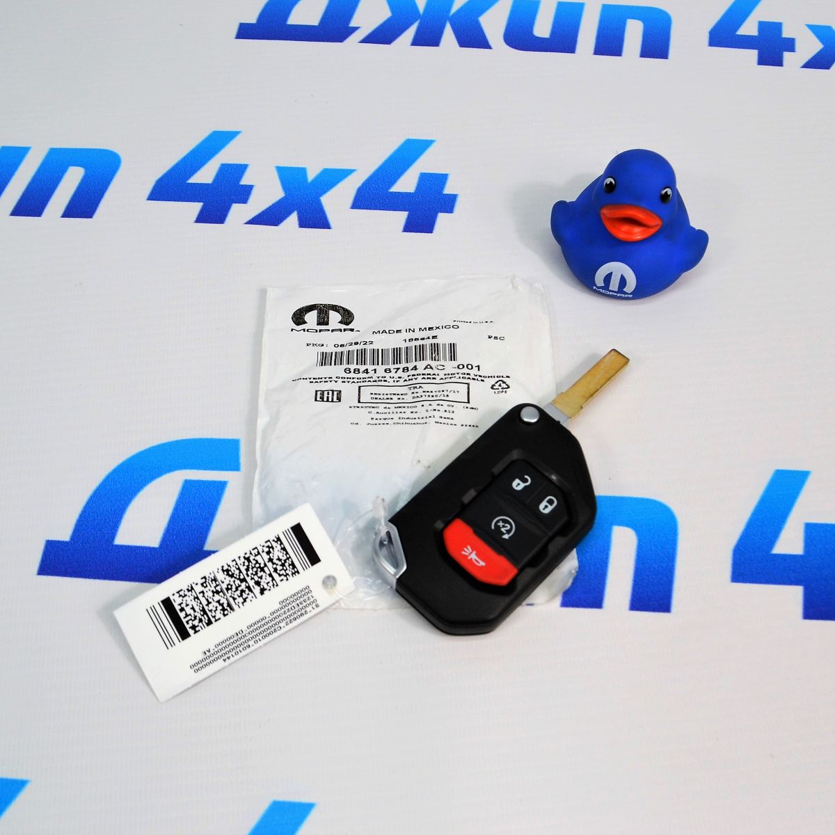 Ключ зажигания Jeep Wrangler JL 68416784AD