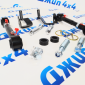 Тяги переднего стабилизатора Jeep Wrangler JL/Jeep Gladiator JT регулируемые (комплект) 68306981AB