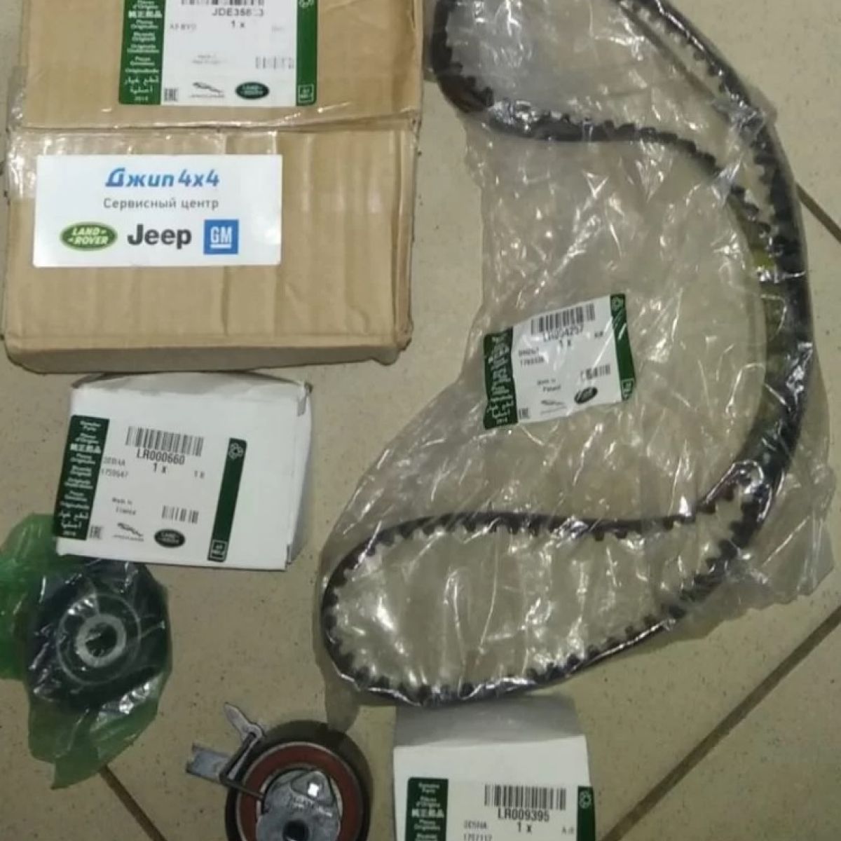 Ремень ГРМ+два ролика Range Rover Evoque L538/Land Rover Discovery Sport L550 V2.2TD JDE35823