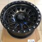 Диск колёсный 17х9,0 / ET -10 / 5x127 / 71.5 мм / Matt Black+Chrome Rivets F8826