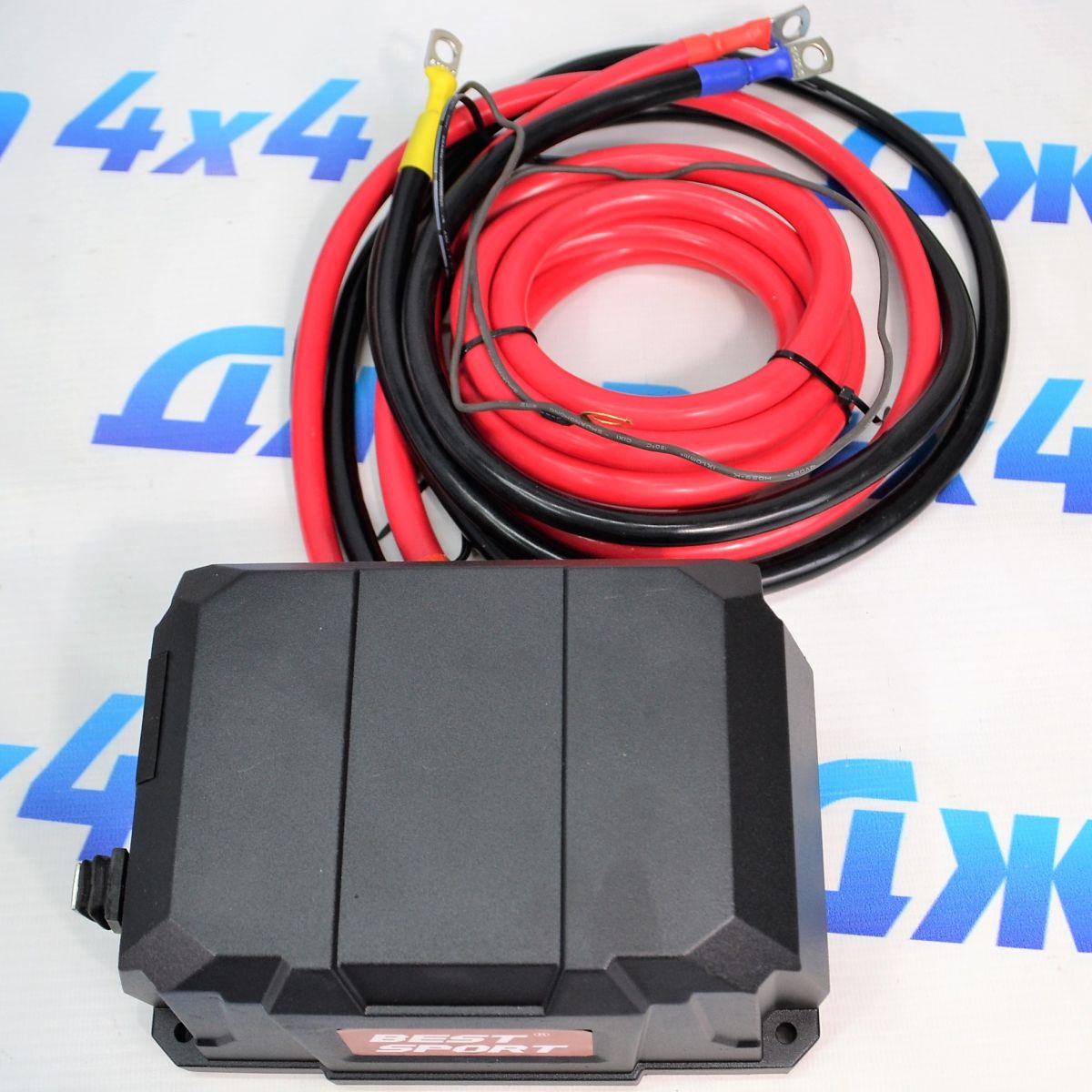 Лебедка автомобильная 13500 lbs/синтетический трос 25м/12V TR-13500-66808