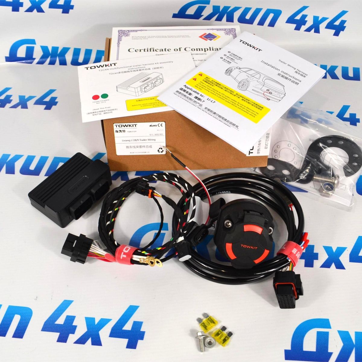 Проводка фаркопа для  LiXiang L7/LiXiang L8/LiXiang L9 (все года) 0TK92703