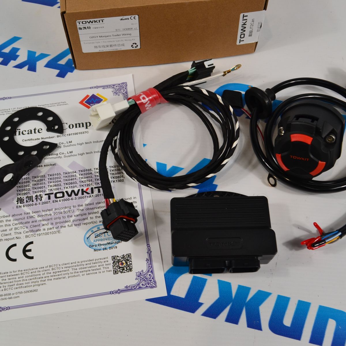 Проводка фаркопа для  GEELY Monjaro TK90808