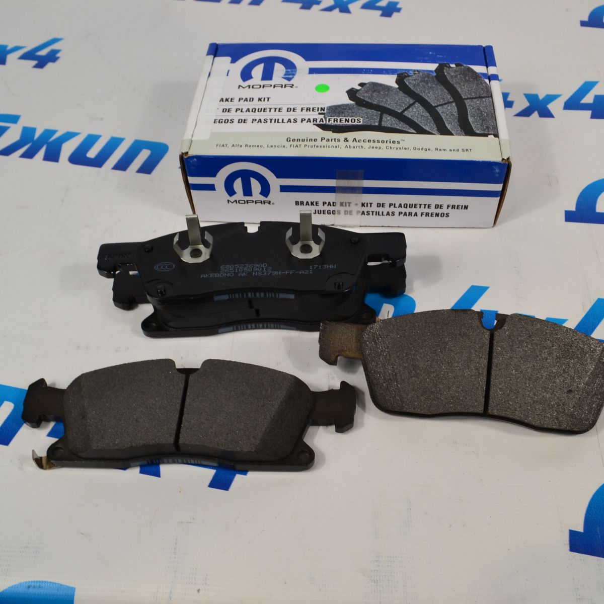 Колодки тормозные передние Jeep Grand Cherokee WK2 Dodge Durango WD 2011-2023
