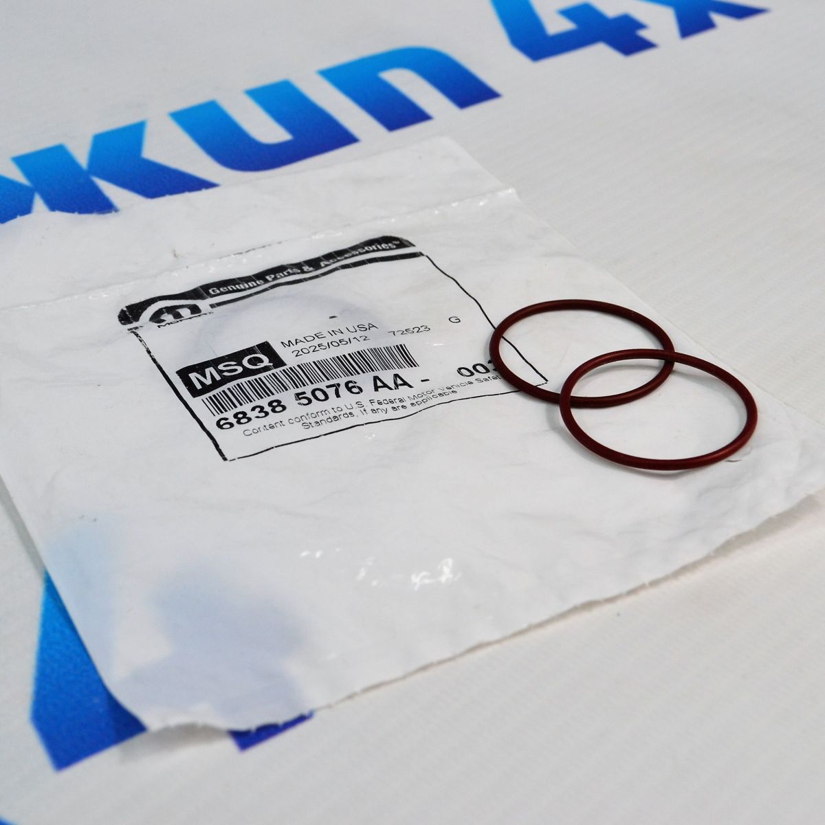 Кольцо уплотнительное клапана Jeep Cherokee KL/Jeep Compass MP/Jeep Grand Cherokee WL/Jeep Wrangler 68385076AA