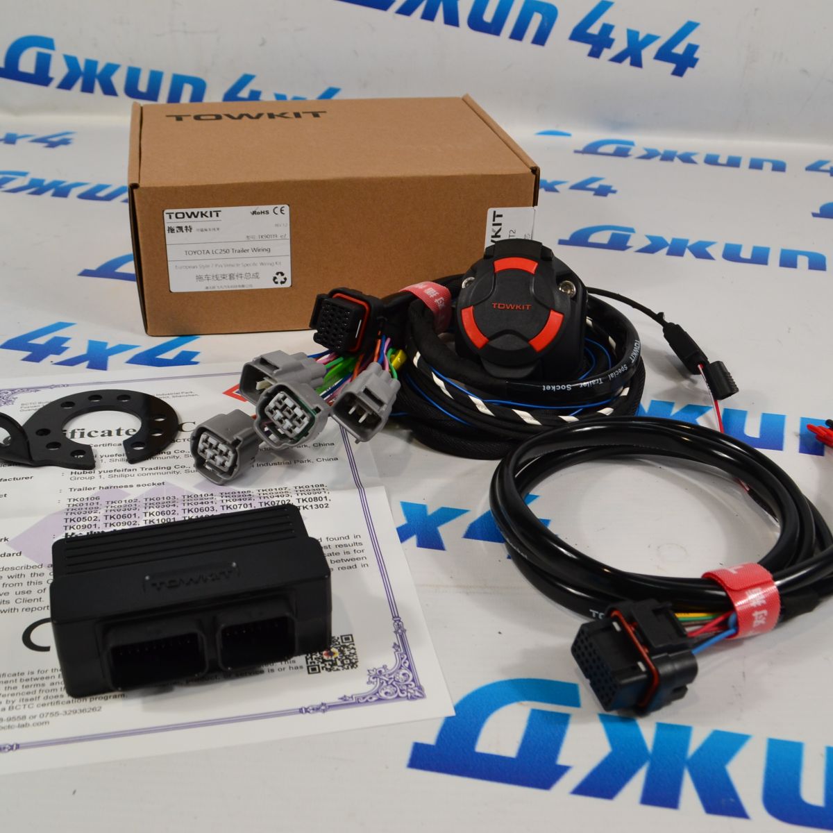 Проводка фаркопа для TOYOTA  Land Cruiser Prado 250 TK90119