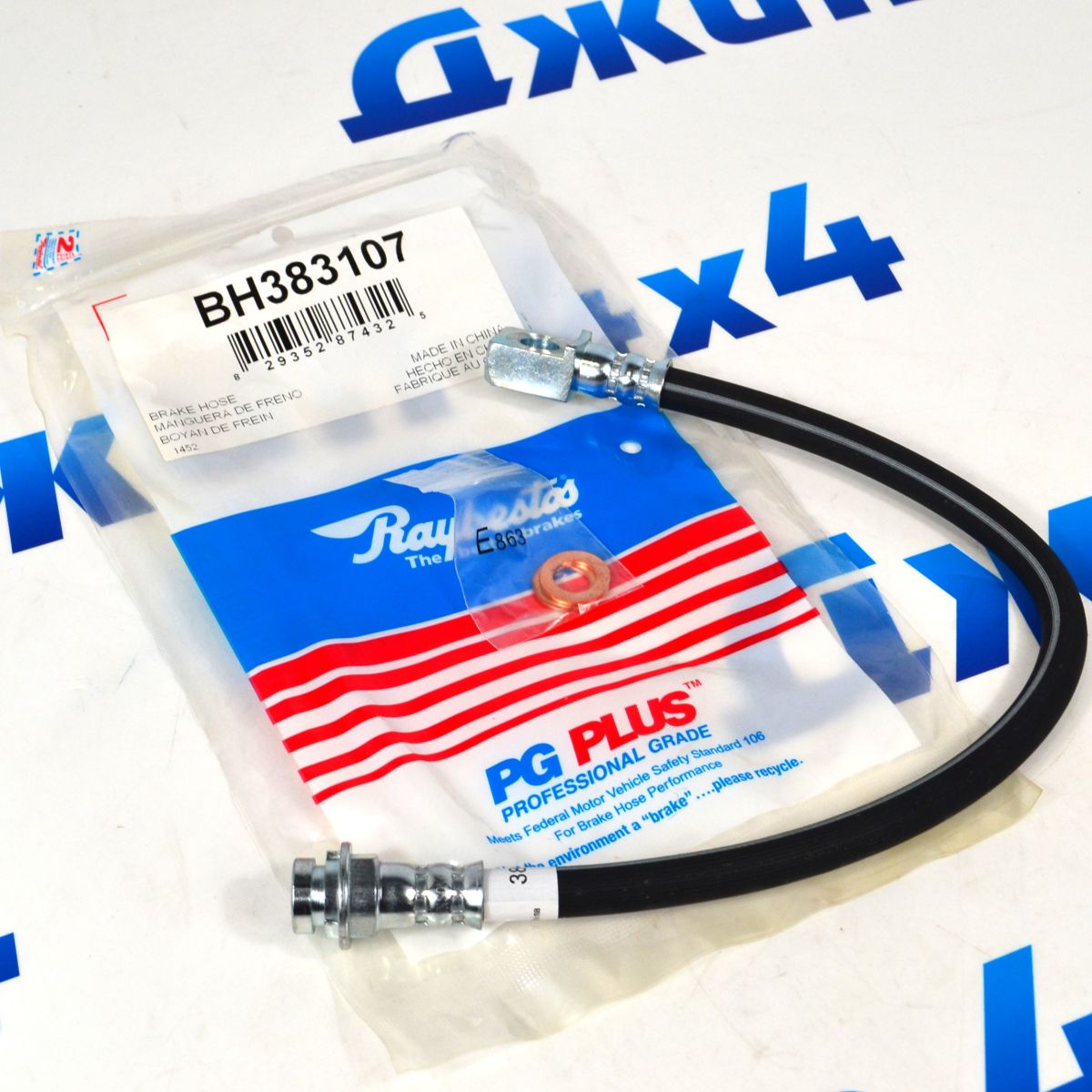 Шланг тормозной наружный задний к колесу Hummer H3 BH383107