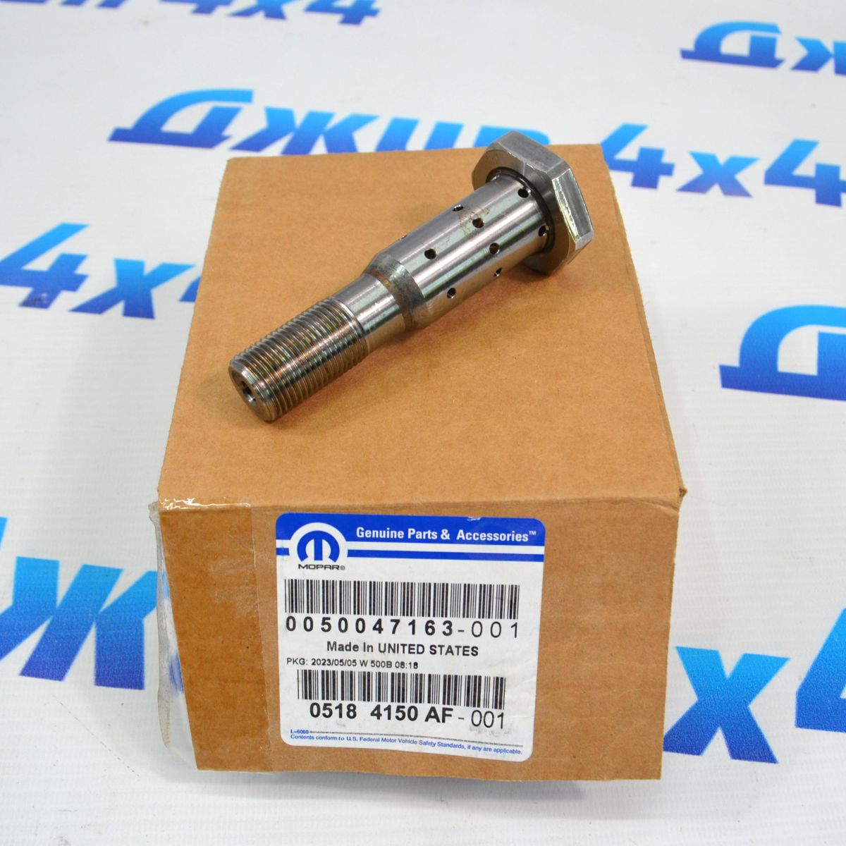 Клапан контроля давления масла фазовращателя Jeep Grand Cherokee WK2 V3.6 05184150AF