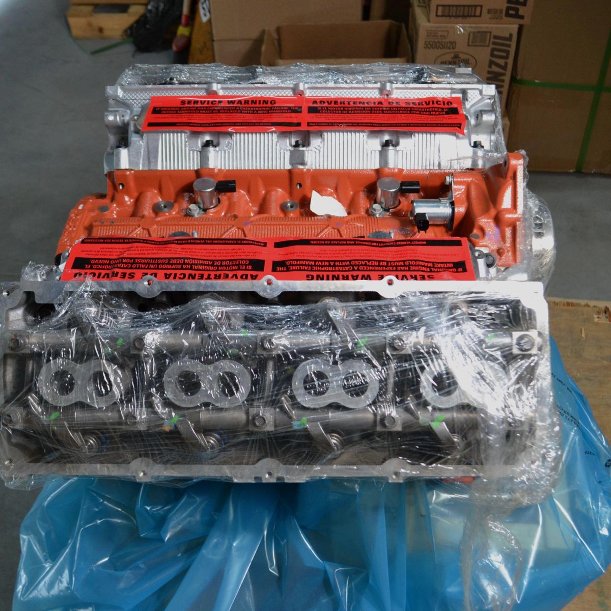 Двигатель в сборе Jeep/Dodge/Chrysler V6.4 Hemi 68411264AA