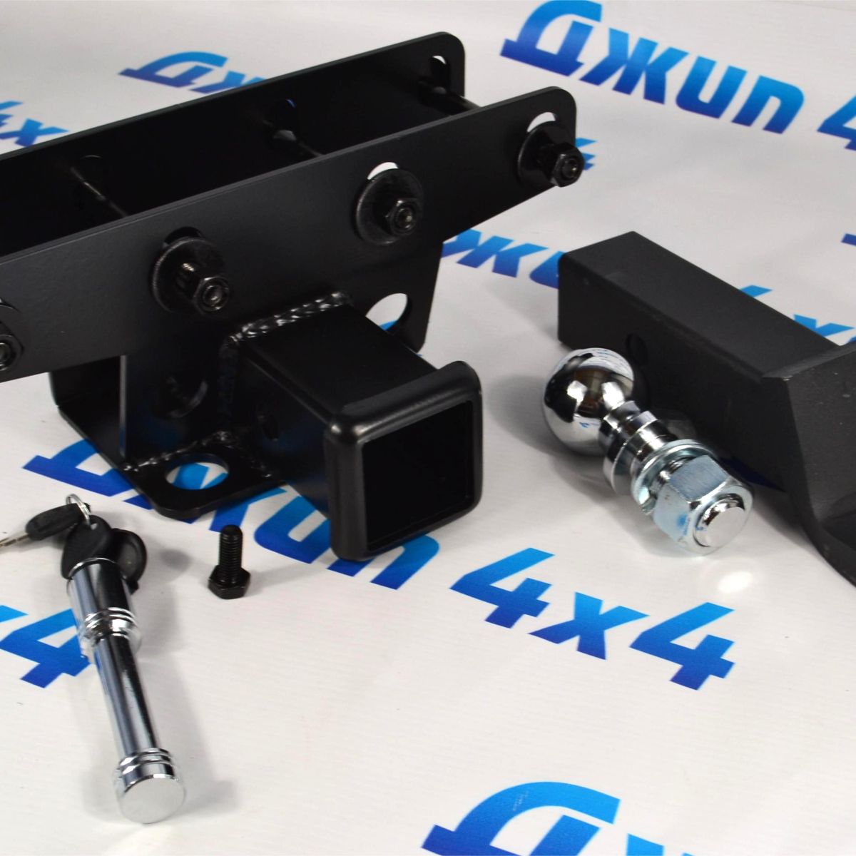 Фаркоп съёмный под квадрат Jeep Wrangler JL/Jeep Wrangler JK (комплект с крюком) 82215209
