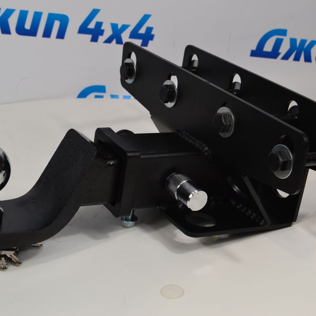 Фаркоп съёмный под вставку квадратную Jeep Wrangler JL Jeep Wrangler JK (комплект с вставкой)