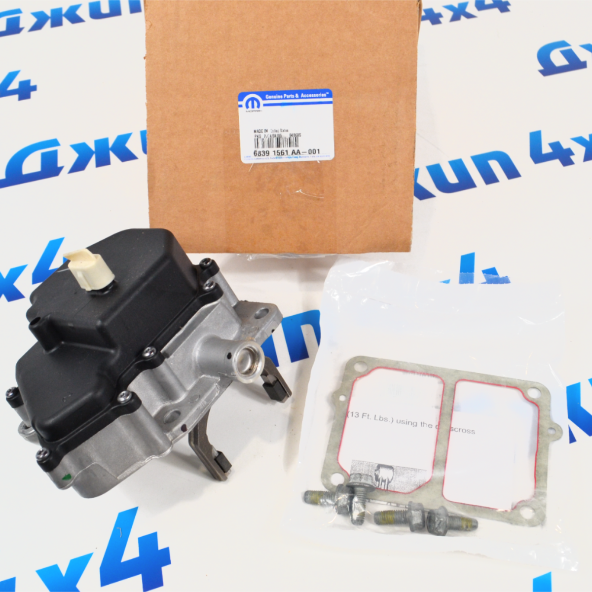 Актуатор блокировки переднего моста Jeep Wrangler JL 68391561AA