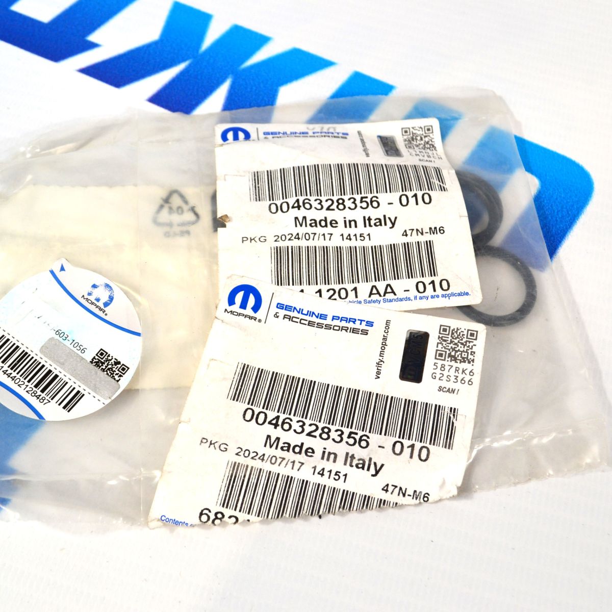 Кольцо уплотнительное системы охлаждения Jeep/Dodge/Chrysler/Ram V3.0CRD 68211201AA