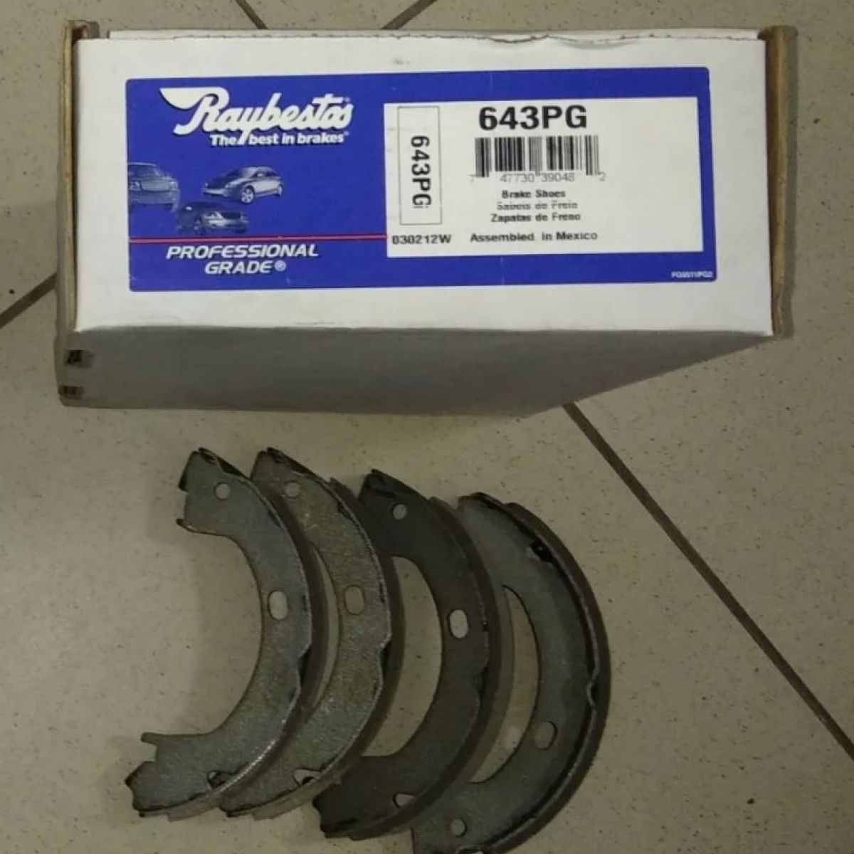 Колодки тормозные задние барабанные Chrysler PT Cruiser PT 2000-2010 Chrysler JR 2003-2007