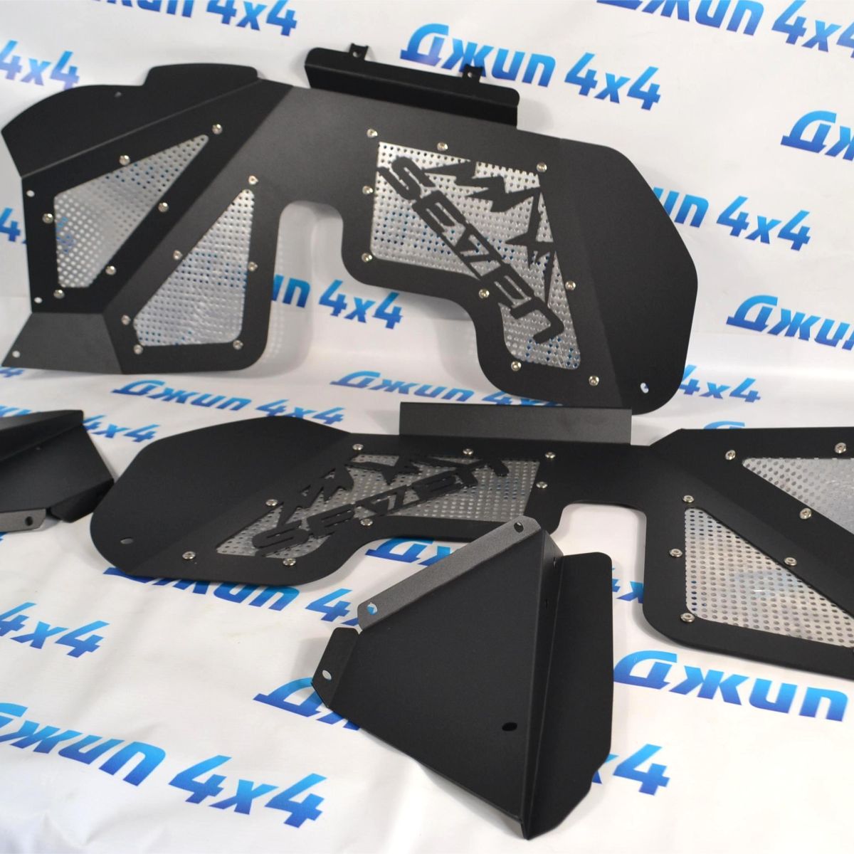 Подкрылки Jeep Wrangler JL (алюминиевые с подсветкой/комплект) 68270814АD